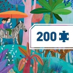 Puzzle Gallery Children's walk 200 pièces de Djeco | poissondavril38.com