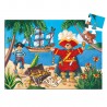 Puzzle 36pcs Le Pirate et son trésor de Djeco | poissondavril38.com