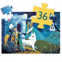 Puzzle 36pcs : Le chevalier de la pleine lune de Djeco | poissondavril38.com