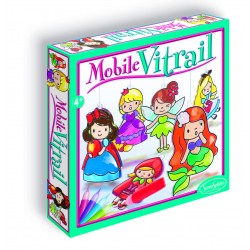 Kit Créatif Mobile Vitrail Princesses - Sentosphère