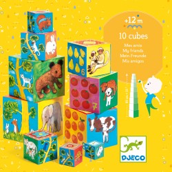 10 cubes Mes Amis - Djeco