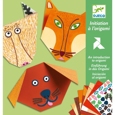 Pochette créative Origami Animaux - Djeco