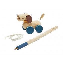 Petit Chien à tirer et à pousser - Plan toys
