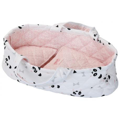 Couffin en tissu Panda - Petitcollin Couffin en tissu Panda - Petitcollin