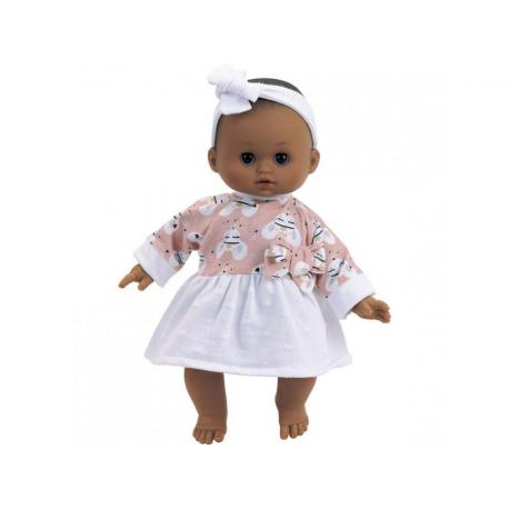 Poupée Petit Câlin métisse 28 cm Mayalis - PetitCollin Poupée Petit Câlin métisse 28 cm Mayalis - PetitCollin
