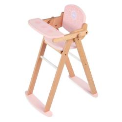 Chaise Haute pour poupée en bois - Tidlo