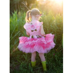 Robe de Fée des fleurs Deluxe 5/6 ans - Great Pretenders