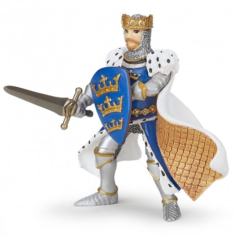 Figurine Roi Arthur Bleu - Papo