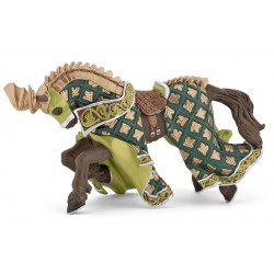 Figurine Cheval du Maître des armes cimier dragon - Papo