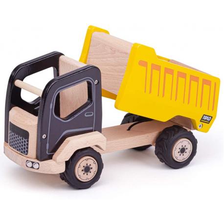 Camion Benne en bois de Tidlo  Poisson d'Avril, boutique de jouets et jeu  de société