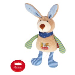 Peluche Musical Lapin Bleu...