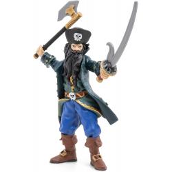 Figurine pirate Barbe Noire - Papo