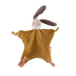 Doudou Lapin Ocre Trois Petits Lapins - Moulin Roty