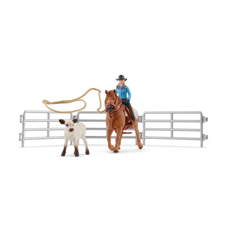 Coffret Cowgirl et ses accessoires - Schleich