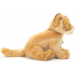 Peluche bébé Lion Assis 27Cm - Hermann Teddy