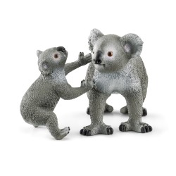 Figurines Maman Koala Avec Son Bébé - Schleich