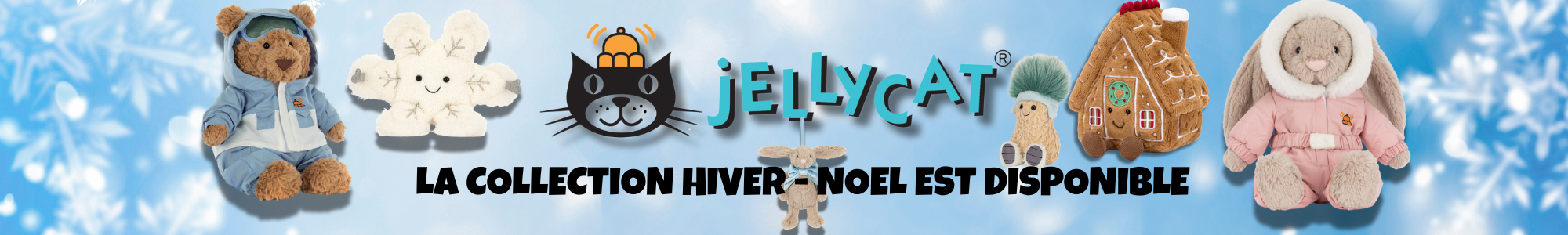 La collection Hiver 2025 de Jellycat est disponible !
